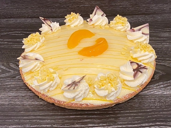 Perzik advocaat bavarois