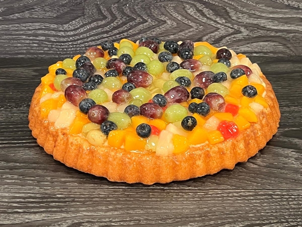 Fruitvlaai Biscuitbodem